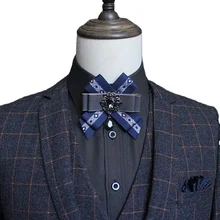 Adult collar flower bow tie formal wear collar flower stripe collar flower wedding party groom best man collar flower bow tie
Adult collar flower bow tie formal wear collar flower stripe collar flower wedding party groom best man collar flower bow tie