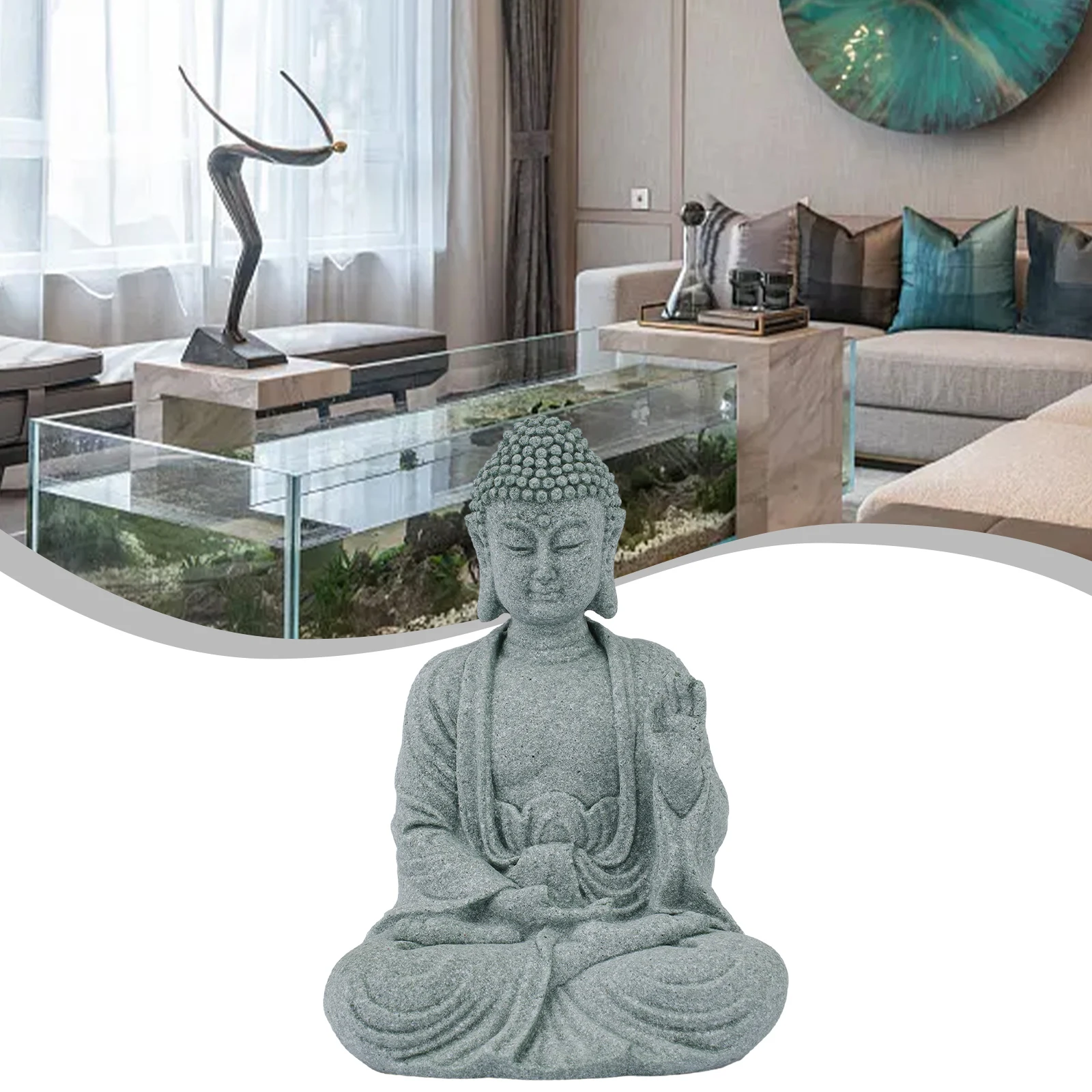High Quality Indoor Outdoor Sitting Buddha Resin Garden Ornament 4x8x12cm Buddha Ornament Statue Decor Stone Zen Effect
High Quality Indoor Outdoor Sitting Buddha Resin Garden Ornament 4x8x12cm Buddha Ornament Statue Decor Stone Zen Effect