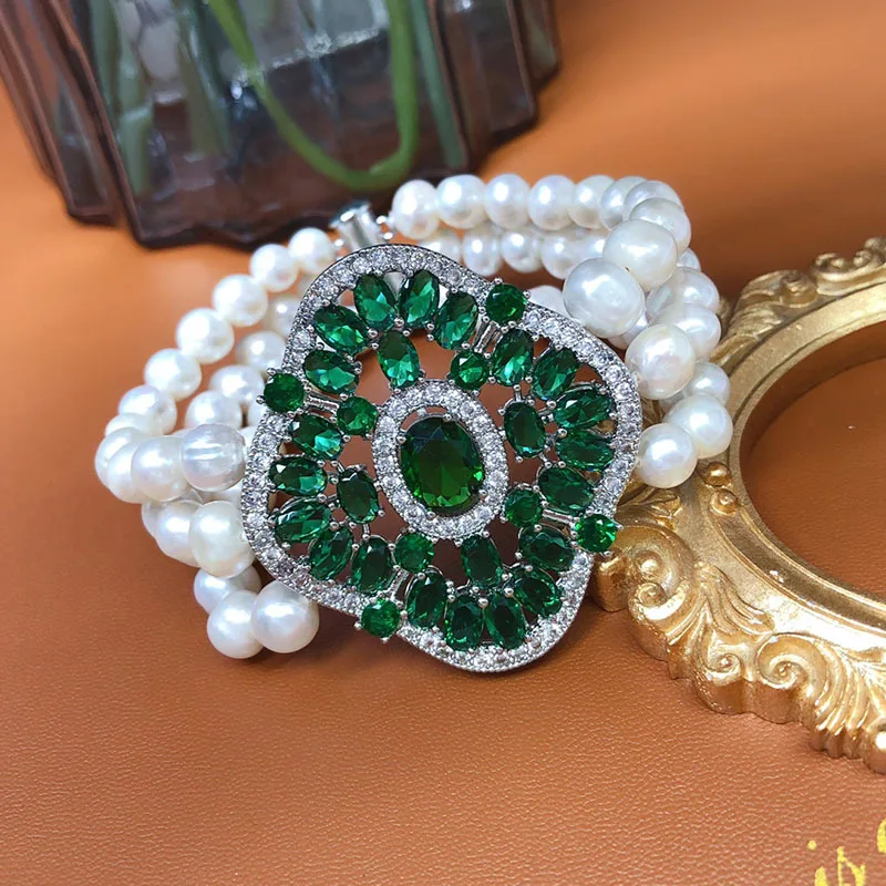 Natural freshwater pearl necklace bracelet set high-end luxury women weddings banquets jewelry accessories 6 Mallzona S6c232732e53f4e6f8150b21d66e10c227 Natural freshwater pearl necklace bracelet set high-end luxury women weddings banquets jewelry accessories Mallzona