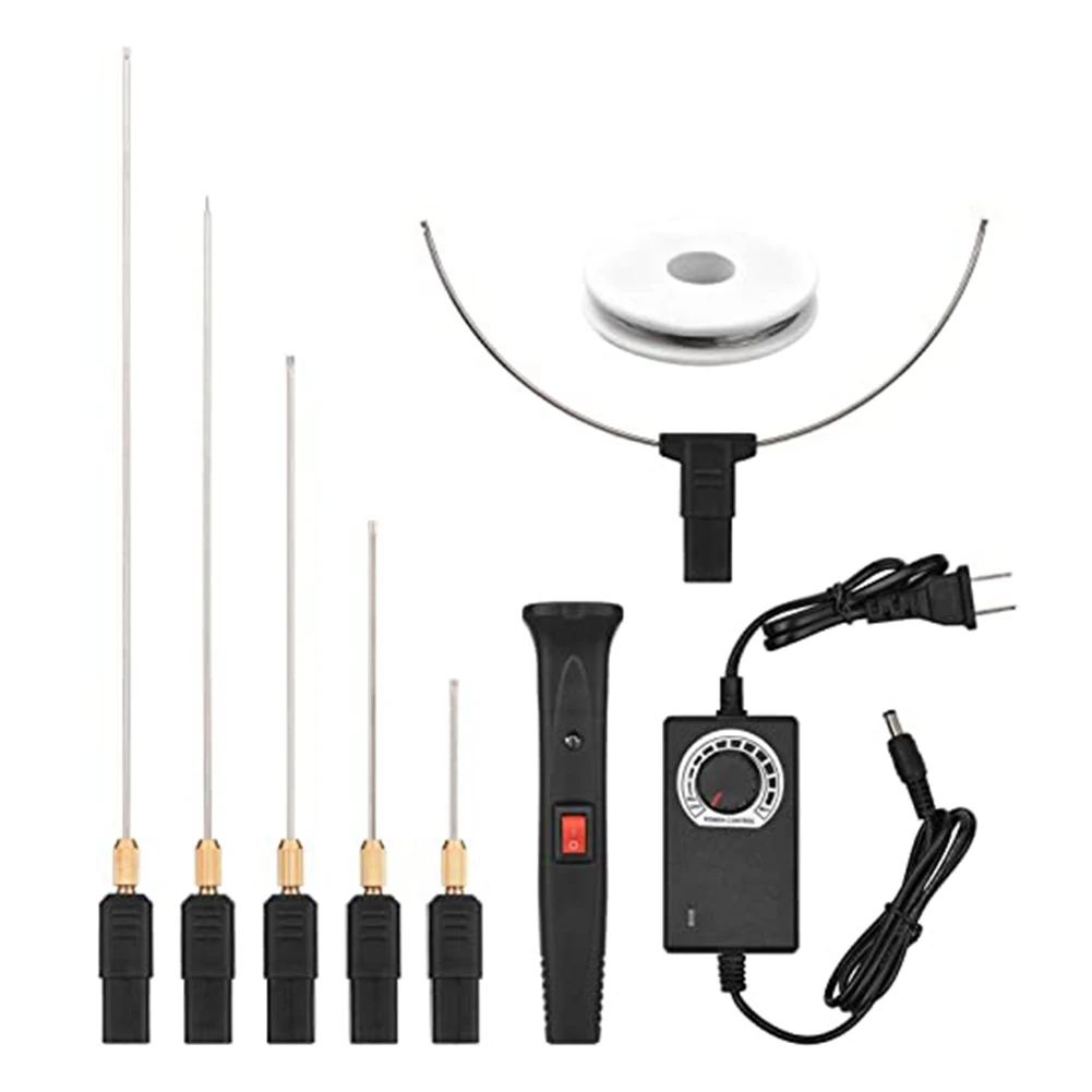 Ручной Резак для пены, электрический набор для нарезания пены, 24 Вт, стиропенопласт, режущая Ручка 0-300 ℃, с регулируемой температурой, вилка стандарта США
Ручной Резак для пены, электрический набор для нарезания пены, 24 Вт, стиропенопласт, режущая Ручка 0-300 ℃, с регулируемой температурой, вилка стандарта США