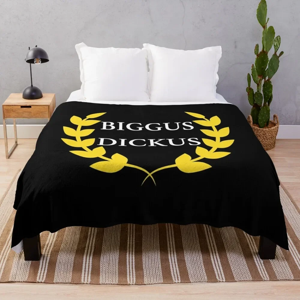 Biggus Dickus Throw Blanket Flannels Thins Soft Plaid Blankets
Biggus Dickus Throw Blanket Flannels Thins Soft Plaid Blankets