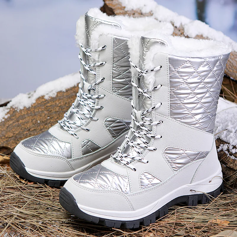 2022 Fashion Women Boots Snow Keep Warm Shoes Woman Waterproof Ladies Shoes Lace-Up Women's Boots Fur Botas Mujer Winter Boots
2022 Fashion Women Boots Snow Keep Warm Shoes Woman Waterproof Ladies Shoes Lace-Up Women's Boots Fur Botas Mujer Winter Boots
