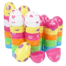 12 Pcs Colorful Easter Plastic Egg Creative Candy Chocolate Gift Box Egg Shape Packaging Case Kids Gift Toys Easter Decoration
12 Pcs Colorful Easter Plastic Egg Creative Candy Chocolate Gift Box Egg Shape Packaging Case Kids Gift Toys Easter Decoration