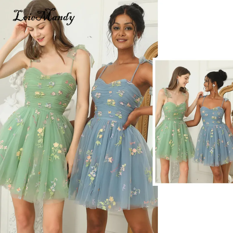 Embroidery Lace Short Prom Dresses Fairy Elegant Backless Cocktail Party Gowns For Women Newest Dusty Green Vestidos de noche
Embroidery Lace Short Prom Dresses Fairy Elegant Backless Cocktail Party Gowns For Women Newest Dusty Green Vestidos de noche