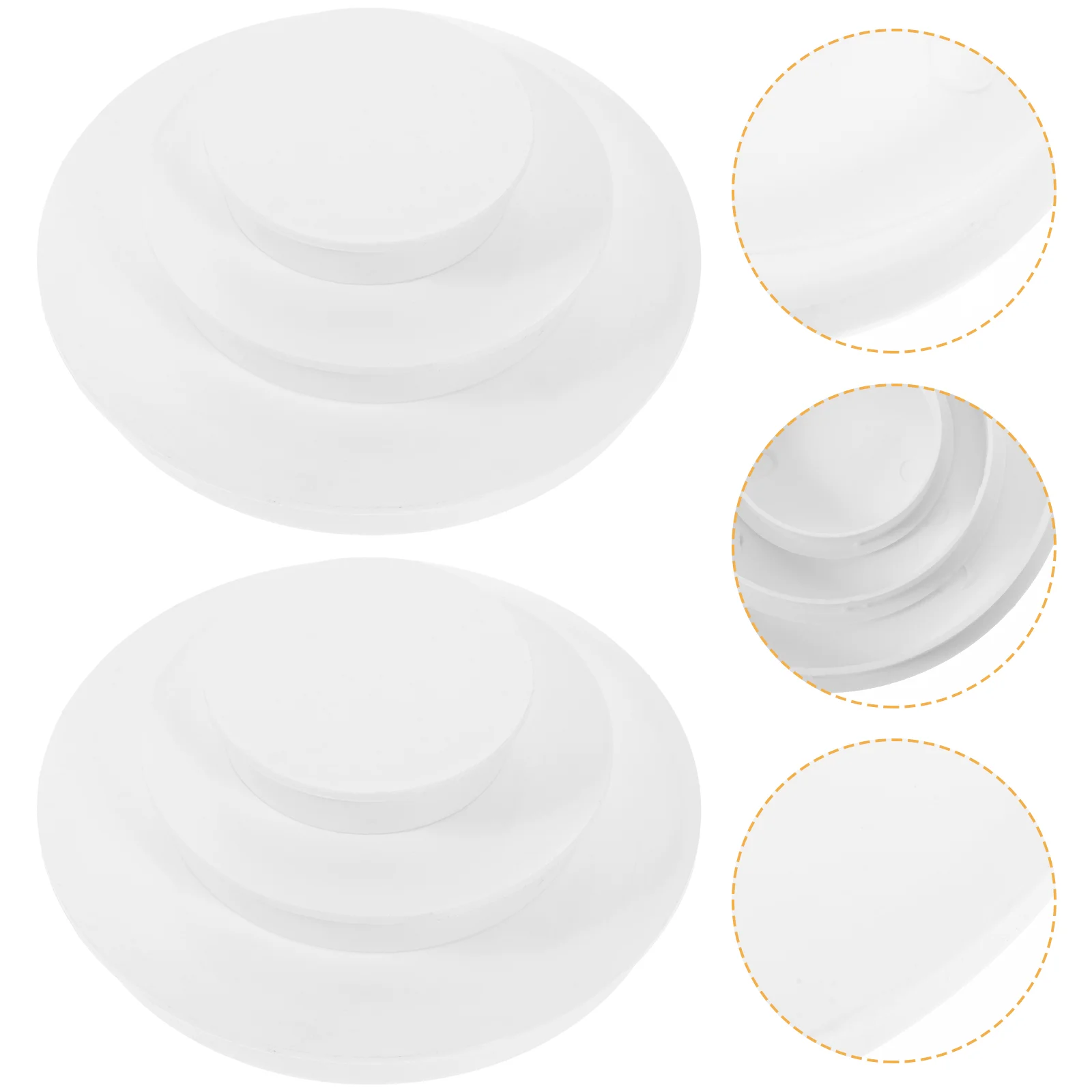 30 Pcs Embedded Sleeve Anti-slurry Cover Plastic Fittings Pipe End Caps Downspout Tubing Connector Plug
30 Pcs Embedded Sleeve Anti-slurry Cover Plastic Fittings Pipe End Caps Downspout Tubing Connector Plug