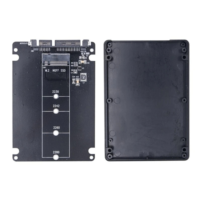 Expand Storage Capacity External M.2 NGFF to SATA3.0 Adapter for SSD and Device Wide Compatibility & Multifunctiona
Expand Storage Capacity External M.2 NGFF to SATA3.0 Adapter for SSD and Device Wide Compatibility & Multifunctiona