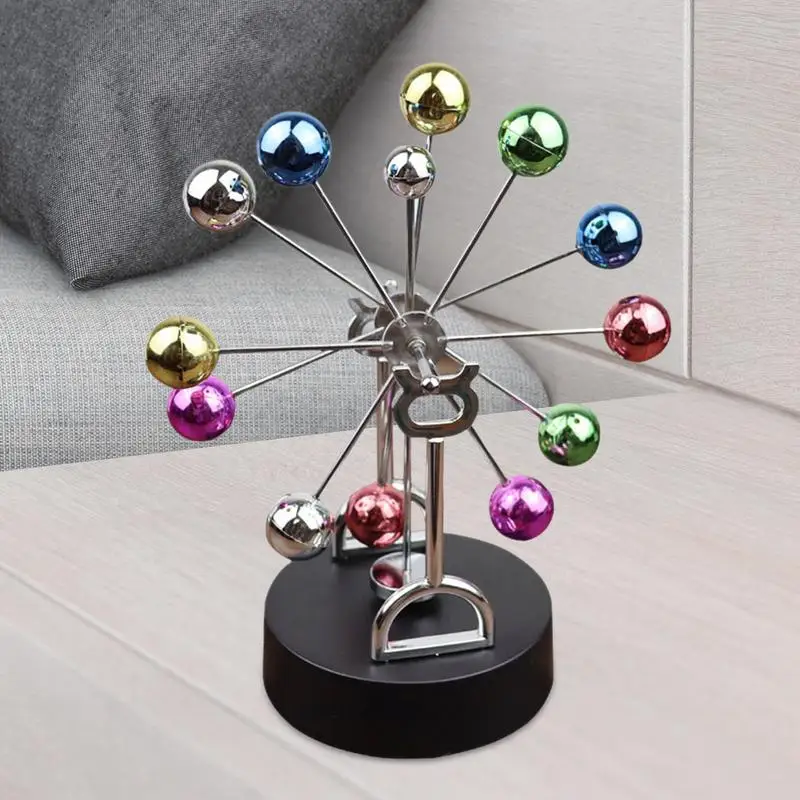 Ferris Wheel Decoration Newton Pendulum Model Desktop Display Ornament Electronic Perpetual Motion DIY Craft Home Decoration
Ferris Wheel Decoration Newton Pendulum Model Desktop Display Ornament Electronic Perpetual Motion DIY Craft Home Decoration