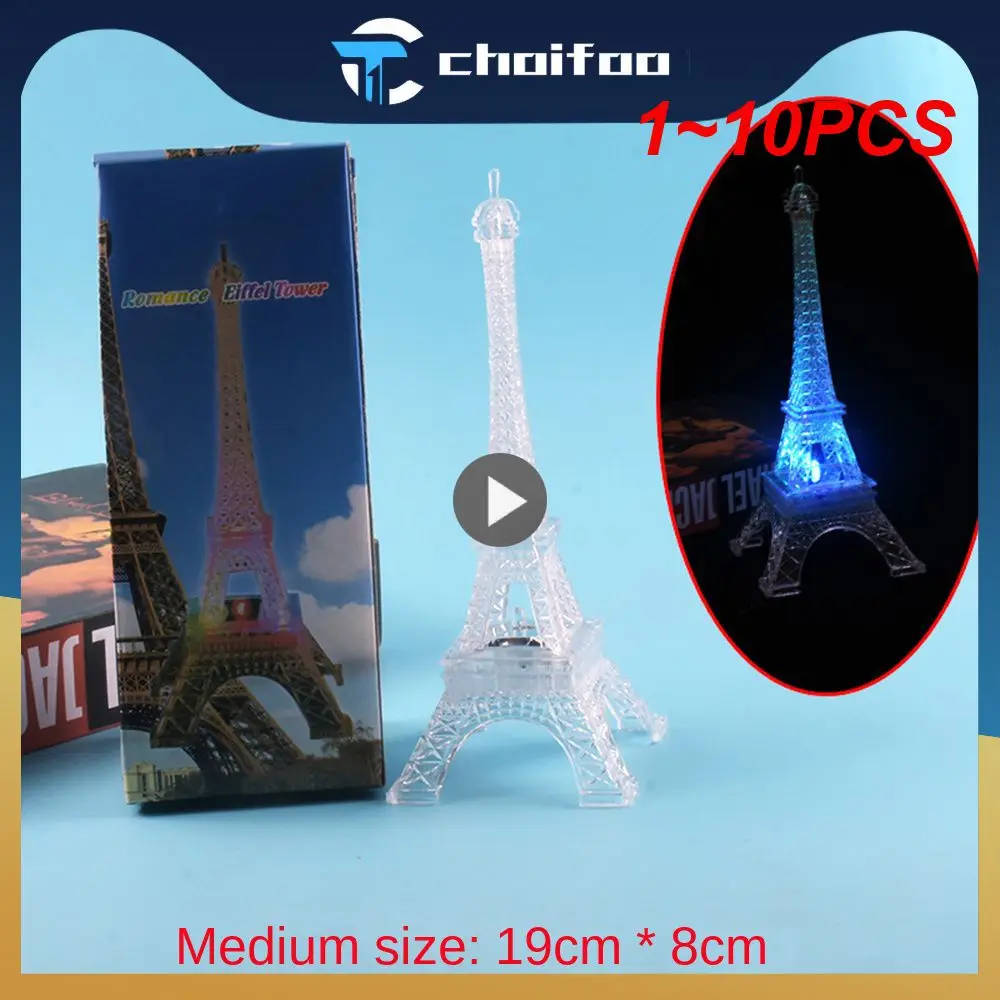 1~10PCS New Stand Flash Toys Desktop Acrylic Home Decoration Retro Style Gadget Lighting Lamps Iron Tower Small Night Light
1~10PCS New Stand Flash Toys Desktop Acrylic Home Decoration Retro Style Gadget Lighting Lamps Iron Tower Small Night Light