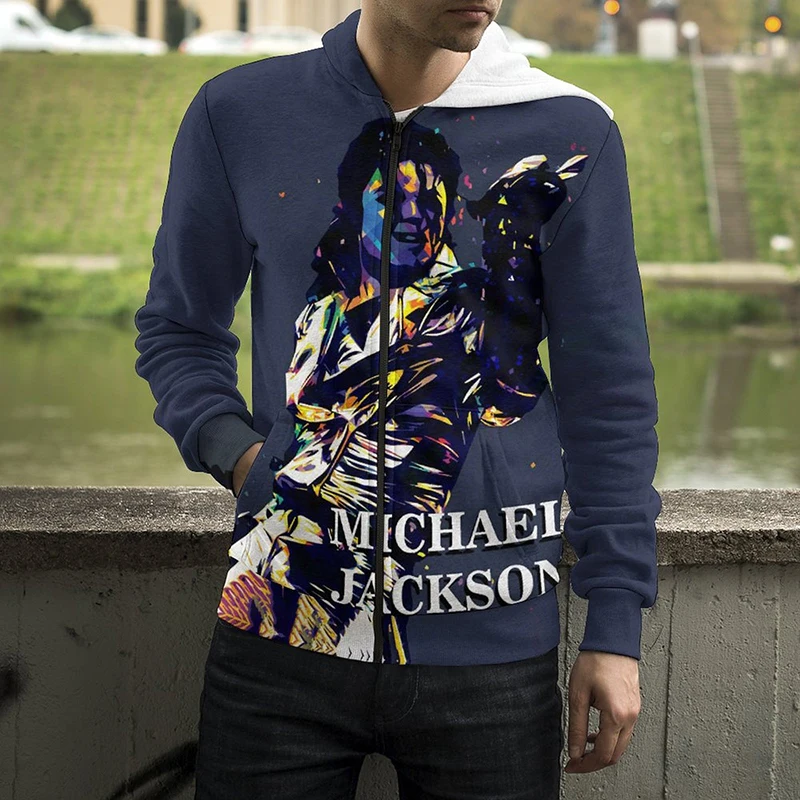 New Michael Jackson 3D Print Men Women Children Fashion Streetwear Long Sleeve Cool Boy Girl Hip Hop Casual Zip Up Hoodie Top
New Michael Jackson 3D Print Men Women Children Fashion Streetwear Long Sleeve Cool Boy Girl Hip Hop Casual Zip Up Hoodie Top