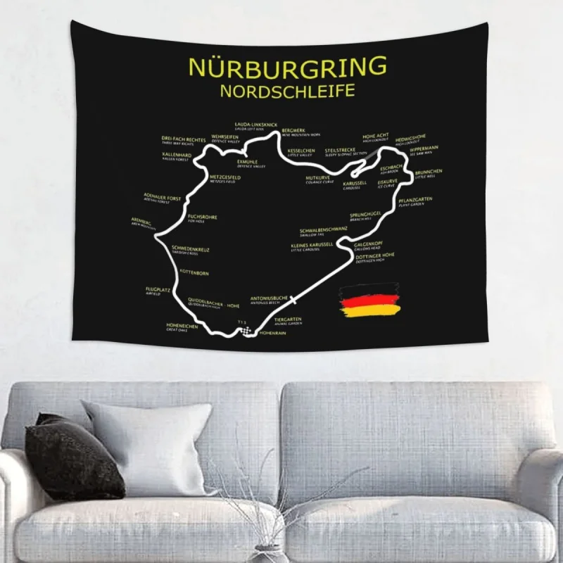 Nurburg Racing Ring Tapestry Wall Hanging Printed Fabric Tapestries Germany Fantasy Blanket Wall Decor Yoga Mat
Nurburg Racing Ring Tapestry Wall Hanging Printed Fabric Tapestries Germany Fantasy Blanket Wall Decor Yoga Mat