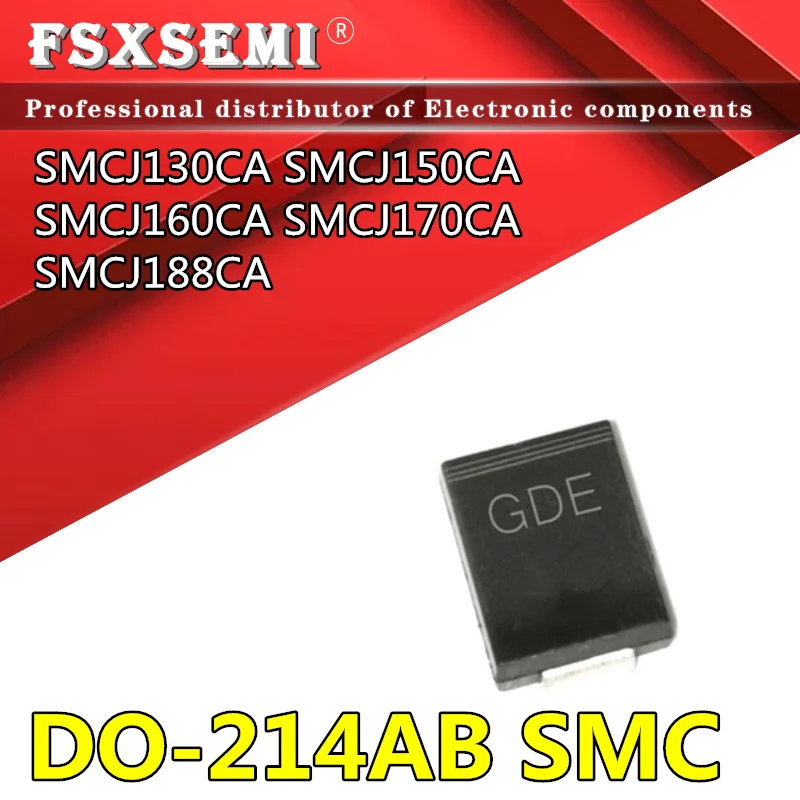20pcs SMCJ130CA GHK SMCJ150CA GHM SMCJ160CA GHP SMCJ170CA GHR SMCJ188CA GHS SMC DO-214AB
20pcs SMCJ130CA GHK SMCJ150CA GHM SMCJ160CA GHP SMCJ170CA GHR SMCJ188CA GHS SMC DO-214AB