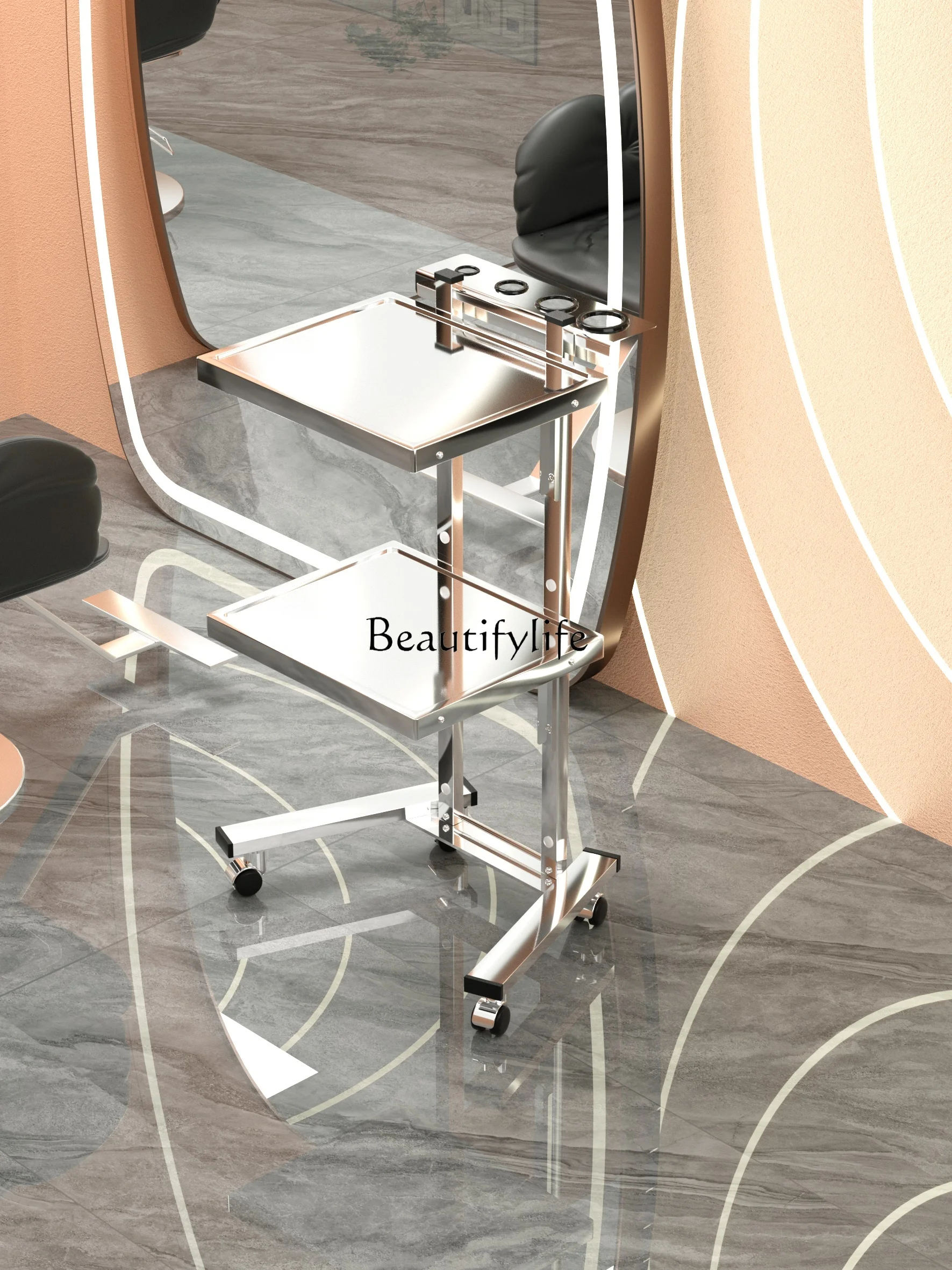 Hair Salon Multi-Functional Folding Stainless Steel Hot Dyeing Tool Movable
Hair Salon Multi-Functional Folding Stainless Steel Hot Dyeing Tool Movable