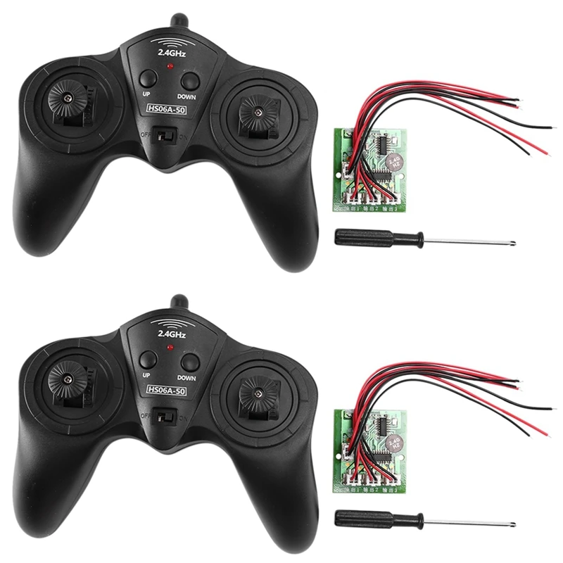 2X 6CH 2.4G Remote Controller Power Transmitter Receiver Radio System For DIY RC Boat Cars 50M Controlling
2X 6CH 2.4G Remote Controller Power Transmitter Receiver Radio System For DIY RC Boat Cars 50M Controlling