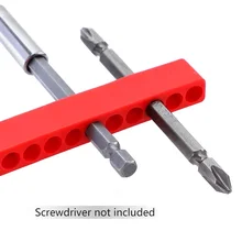 10pcs 6/12 Holes Hex Shank Screwdriver Bit Plastic Storage Holder Deck Handle Bit Portable Organizers Drill Bit Stand Strip
10pcs 6/12 Holes Hex Shank Screwdriver Bit Plastic Storage Holder Deck Handle Bit Portable Organizers Drill Bit Stand Strip