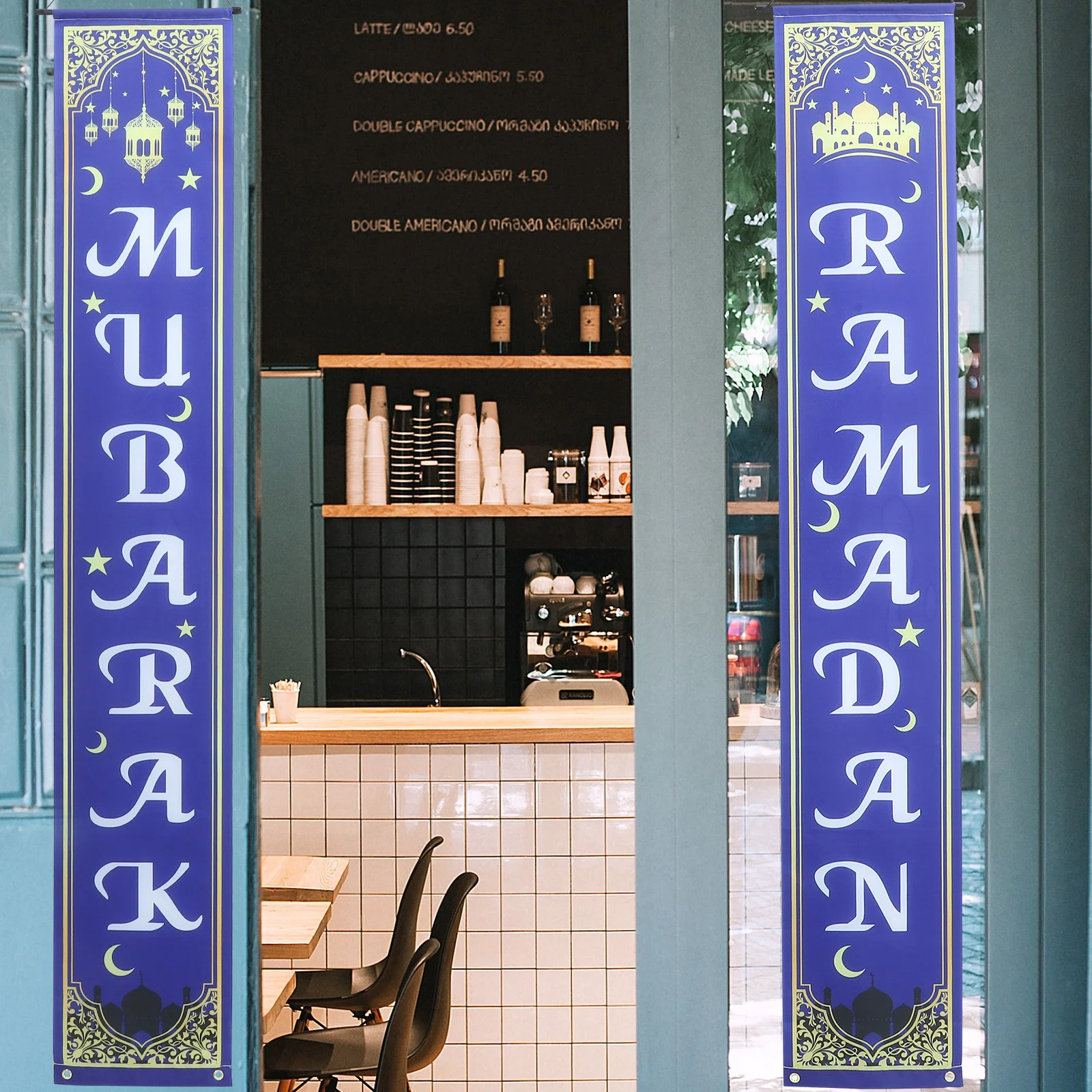 Eid Festival Door Curtain Hanging Flag Couplet Couplets Decor Front Muslim 100d Polyester Cloth Party
Eid Festival Door Curtain Hanging Flag Couplet Couplets Decor Front Muslim 100d Polyester Cloth Party