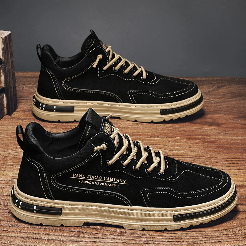 Men's shoes 2023 autumn new anti-slip wear-resistant work shoes men's cargo shoes trend all matching platform boots sneakers
Men's shoes 2023 autumn new anti-slip wear-resistant work shoes men's cargo shoes trend all matching platform boots sneakers