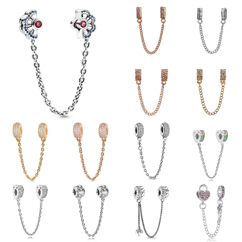 2024 New Fashion Lock Moon Safety Chain Bracelet Accessories For Pandora Bracelets Keychain DIY Ornaments Jewelry Making Parts
2024 New Fashion Lock Moon Safety Chain Bracelet Accessories For Pandora Bracelets Keychain DIY Ornaments Jewelry Making Parts