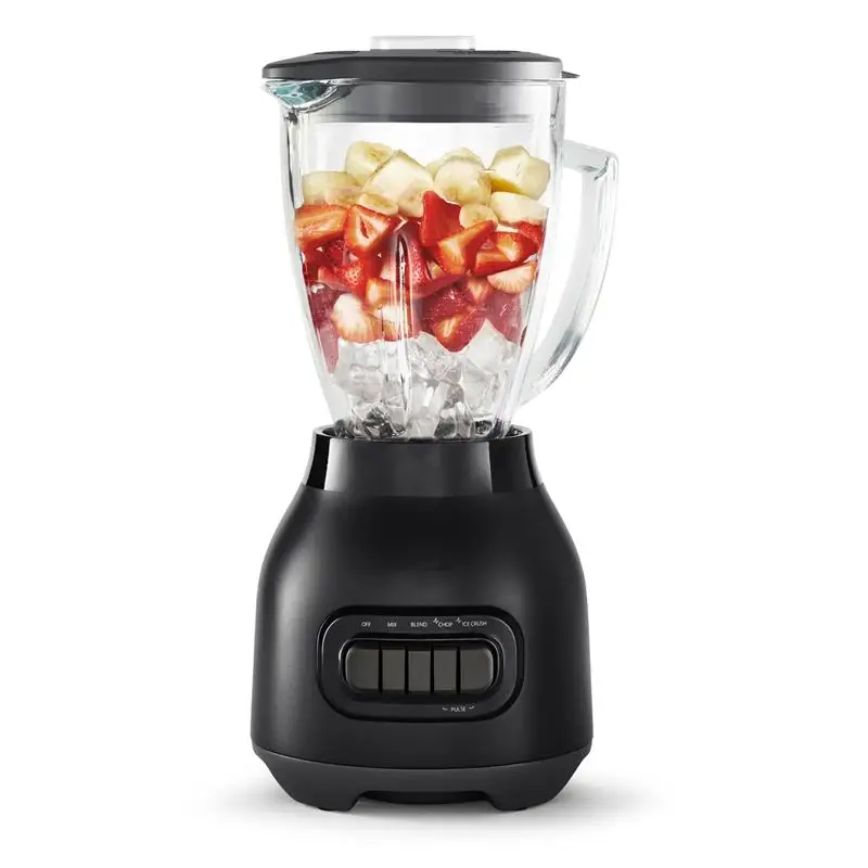 

Blenders,Glass Jar Blender,Food Chopper,Ice Crush,Easy-to-Use,6-Cup, Smoothie Blender