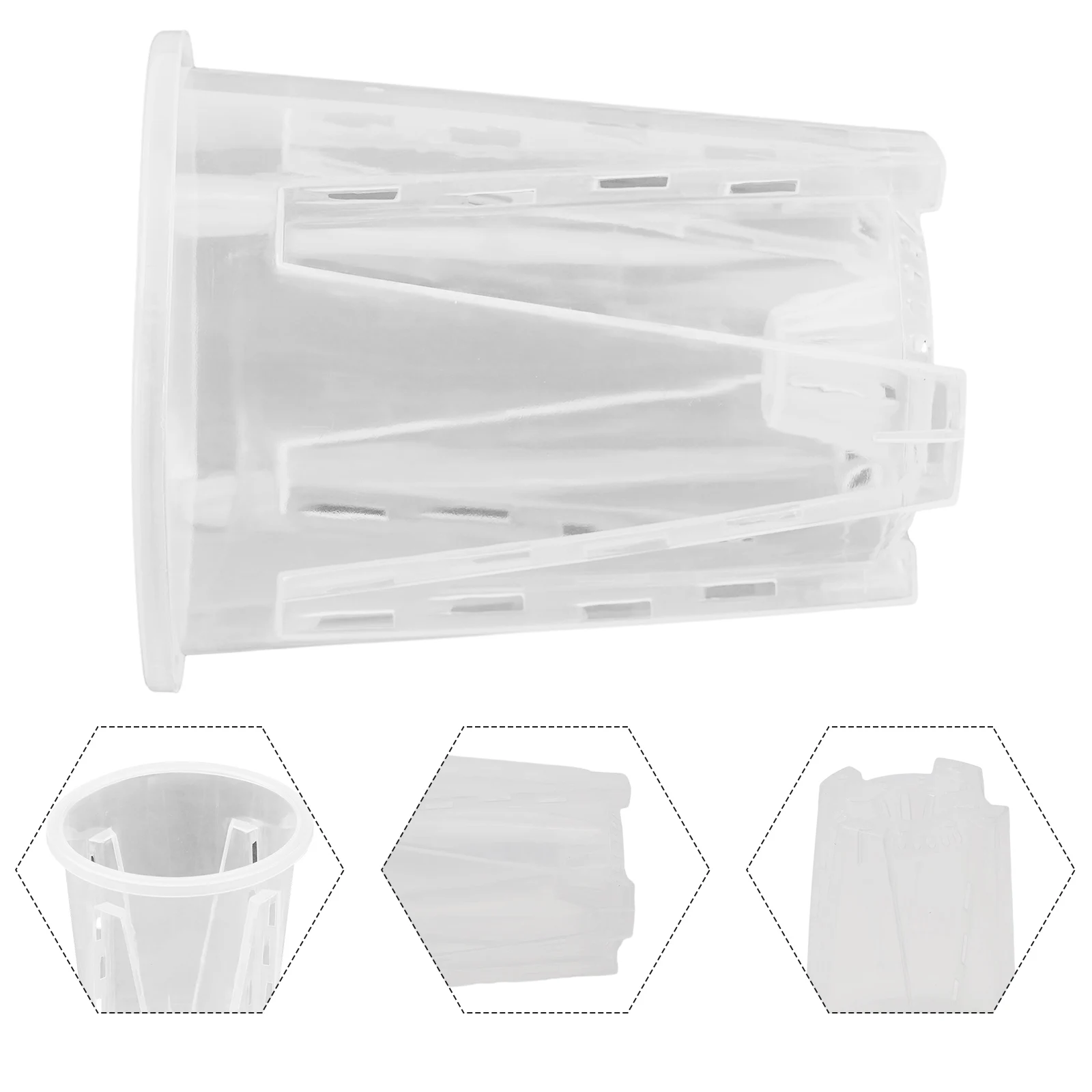 Breathable Clear Plastic Orchid Pots Transparent Design No Rotten Roots Suitable for Yard Balcony and Garden Use
Breathable Clear Plastic Orchid Pots Transparent Design No Rotten Roots Suitable for Yard Balcony and Garden Use