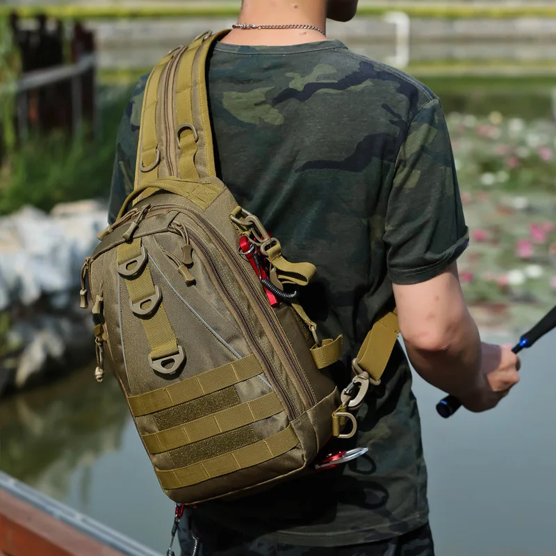 Men Hiking Military Tactical Shoulder Bag Camping Sports Trekking Climbing Crossbody Fishing Outdoor Chest Bag for Male
Men Hiking Military Tactical Shoulder Bag Camping Sports Trekking Climbing Crossbody Fishing Outdoor Chest Bag for Male