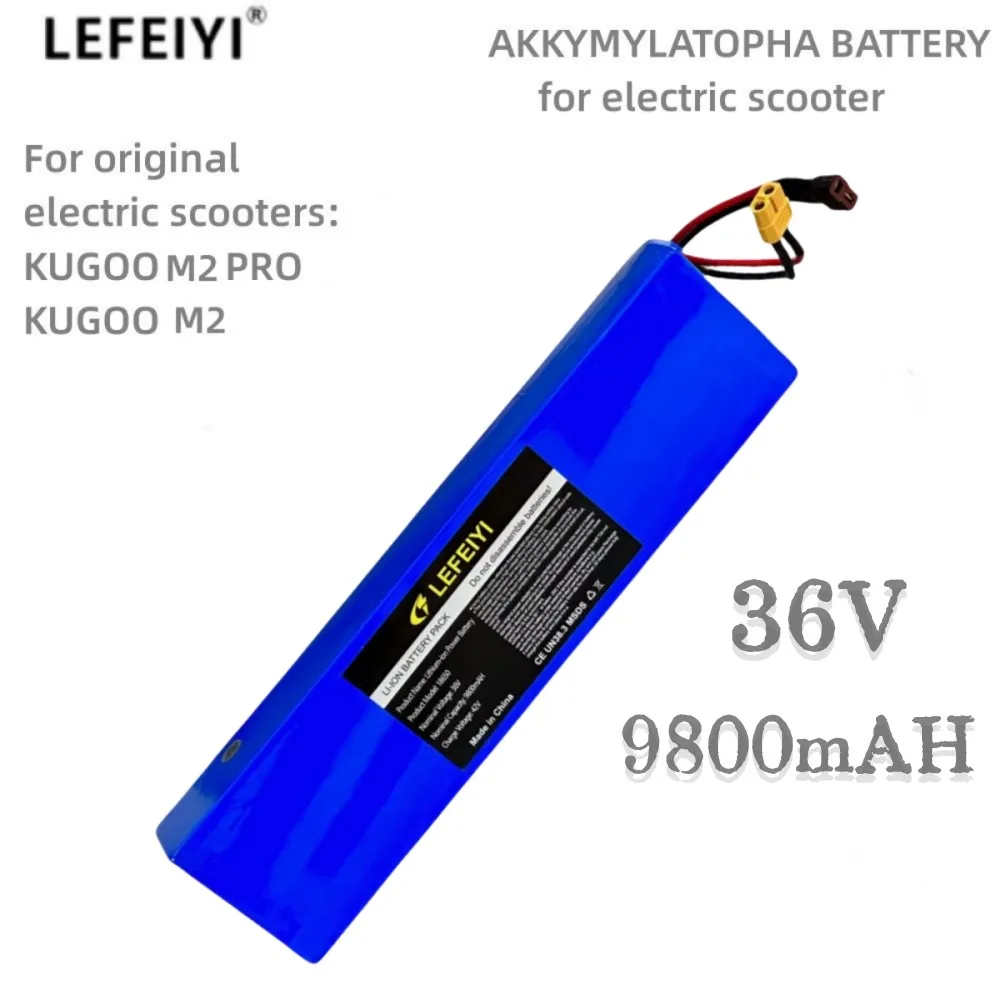 

Electric Scooter Battery Kugoo M2 S3 (36V7.8Ah)Bateria de iões de lítio, 10S3P