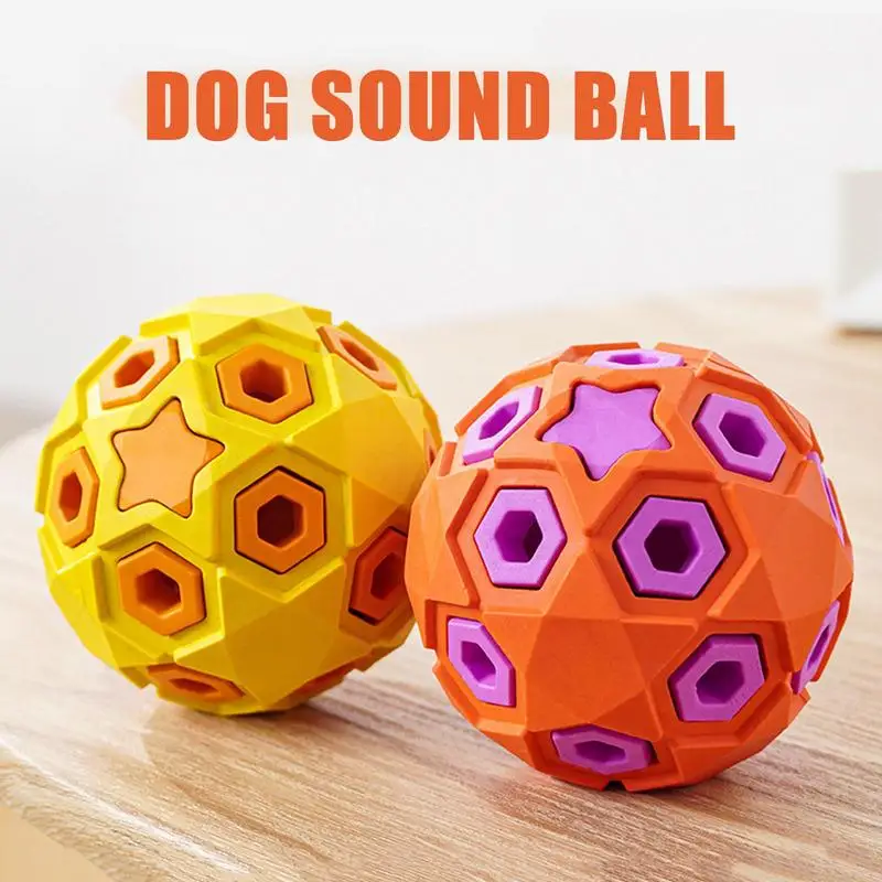 Pet Sound Toys Dog Toy Ball Rubber Hollowed Star Shape Squeaky Balls for Dogs Portable Bite Resistant Training Playing Supplies
Pet Sound Toys Dog Toy Ball Rubber Hollowed Star Shape Squeaky Balls for Dogs Portable Bite Resistant Training Playing Supplies