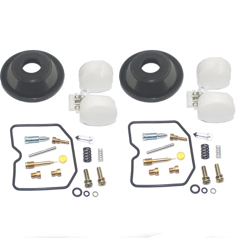 

2 set for KLE500 1991-2005 KLE 500 Motorcycle carburetor repair kit Plunger diaphragm float