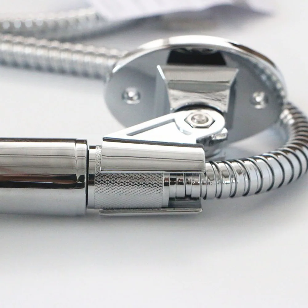 Держатель для душа с хромированной отделкой, 7 х5 см, 1 шт.
Держатель для душа с хромированной отделкой, 7 х5 см, 1 шт.