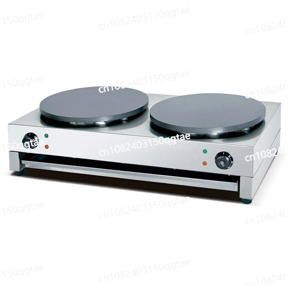 Double-headed Pancake Machine Commercial Electric Crepe Maker Machine Pancake Oven Electric Baking Pan
Double-headed Pancake Machine Commercial Electric Crepe Maker Machine Pancake Oven Electric Baking Pan