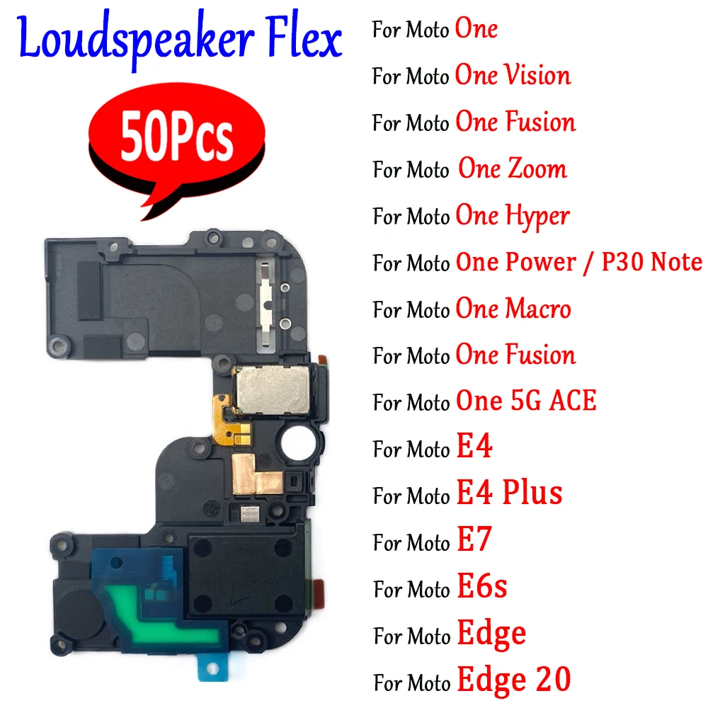 50Pcs,Buzzer Ringer Loud Speaker Loudspeaker Flex Cable Ribbon For Motorola Moto One Vision Hyper Macro Fusion Plus Zoom E6S
50Pcs,Buzzer Ringer Loud Speaker Loudspeaker Flex Cable Ribbon For Motorola Moto One Vision Hyper Macro Fusion Plus Zoom E6S