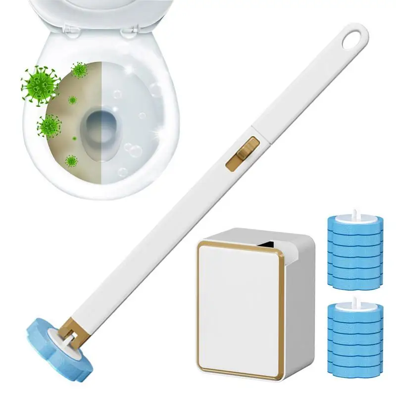 Disposable Toilet Brush with Cleaning Bowl Wand Liquid Brush Head Bathroom Cleaning Toilet Brushes Household Cleaning Tool & set
Disposable Toilet Brush with Cleaning Bowl Wand Liquid Brush Head Bathroom Cleaning Toilet Brushes Household Cleaning Tool & set