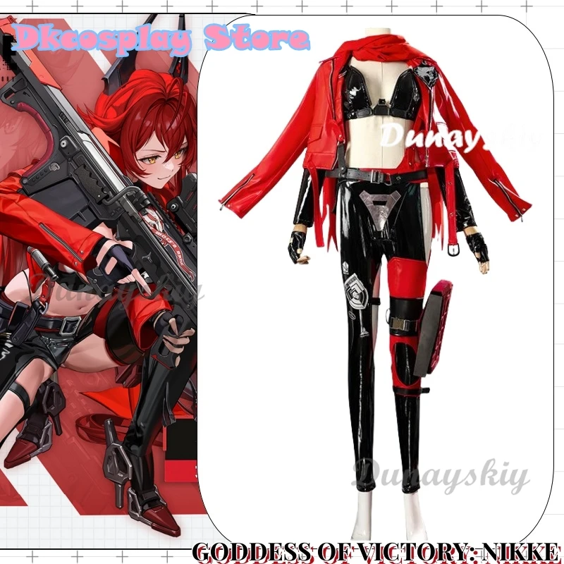 Anime Game GODDESS OF VICTORY: NIKKE Cosplay Costume Clothes Uniform Cosplay Little Red Riding Hood Halloween Party Sexy Woman
Anime Game GODDESS OF VICTORY: NIKKE Cosplay Costume Clothes Uniform Cosplay Little Red Riding Hood Halloween Party Sexy Woman