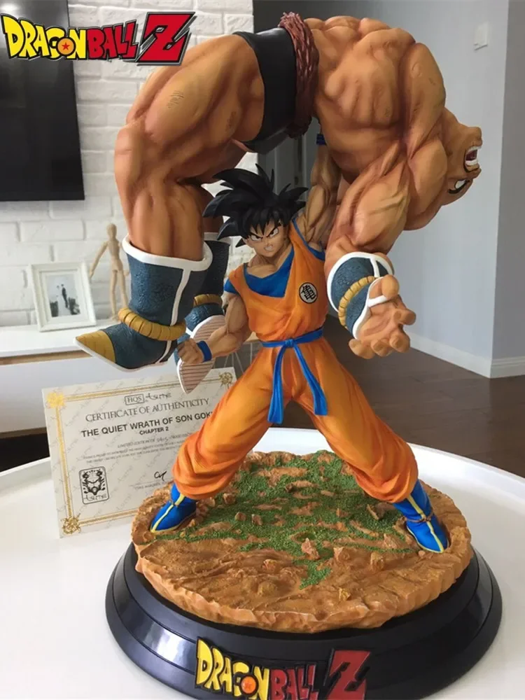 43 см Аниме Драконий жемчуг Z Goku VS Nappa Gk фигурки героев Статуэтки из ПВХ тихие искусственные украшения игрушки подарки
43 см Аниме Драконий жемчуг Z Goku VS Nappa Gk фигурки героев Статуэтки из ПВХ тихие искусственные украшения игрушки подарки