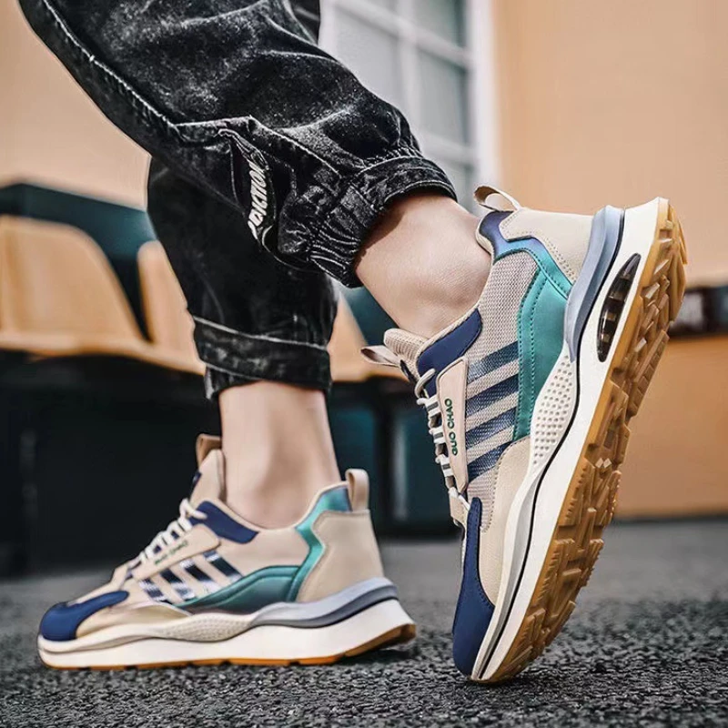 Men Sports Sneakers New Non-slip Mesh Breathable Running Shoes Male Korean Version Casual Comfort Tennis Shoes Zapatillas Hombre
Men Sports Sneakers New Non-slip Mesh Breathable Running Shoes Male Korean Version Casual Comfort Tennis Shoes Zapatillas Hombre