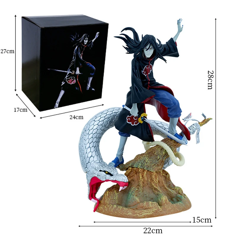28cm Anime Naruto CS Orochimaru Fighting PVC Action Figure Collectible Cool Model Toy Doll
28cm Anime Naruto CS Orochimaru Fighting PVC Action Figure Collectible Cool Model Toy Doll