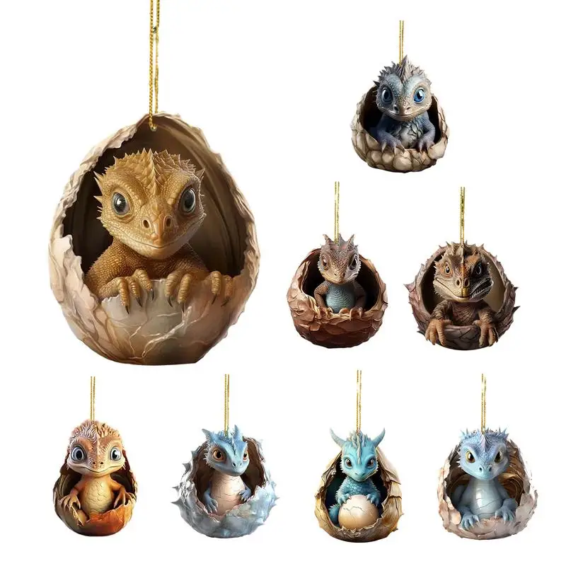 Рождественская подвеска, акриловые Креативные украшения для рождественской елки, подвеска в виде мультяшного дракона и яйца, украшение для автомобиля, аксессуары для украшения дома и автомобиля
Рождественская подвеска, акриловые Креативные украшения для рождественской елки, подвеска в виде мультяшного дракона и яйца, украшение для автомобиля, аксессуары для украшения дома и автомобиля