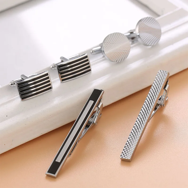 4 Piece Set Copper Tie Clips And Cufflinks Fashion Jewelry Memories For Wedding Guests To Men Gifts
4 Piece Set Copper Tie Clips And Cufflinks Fashion Jewelry Memories For Wedding Guests To Men Gifts