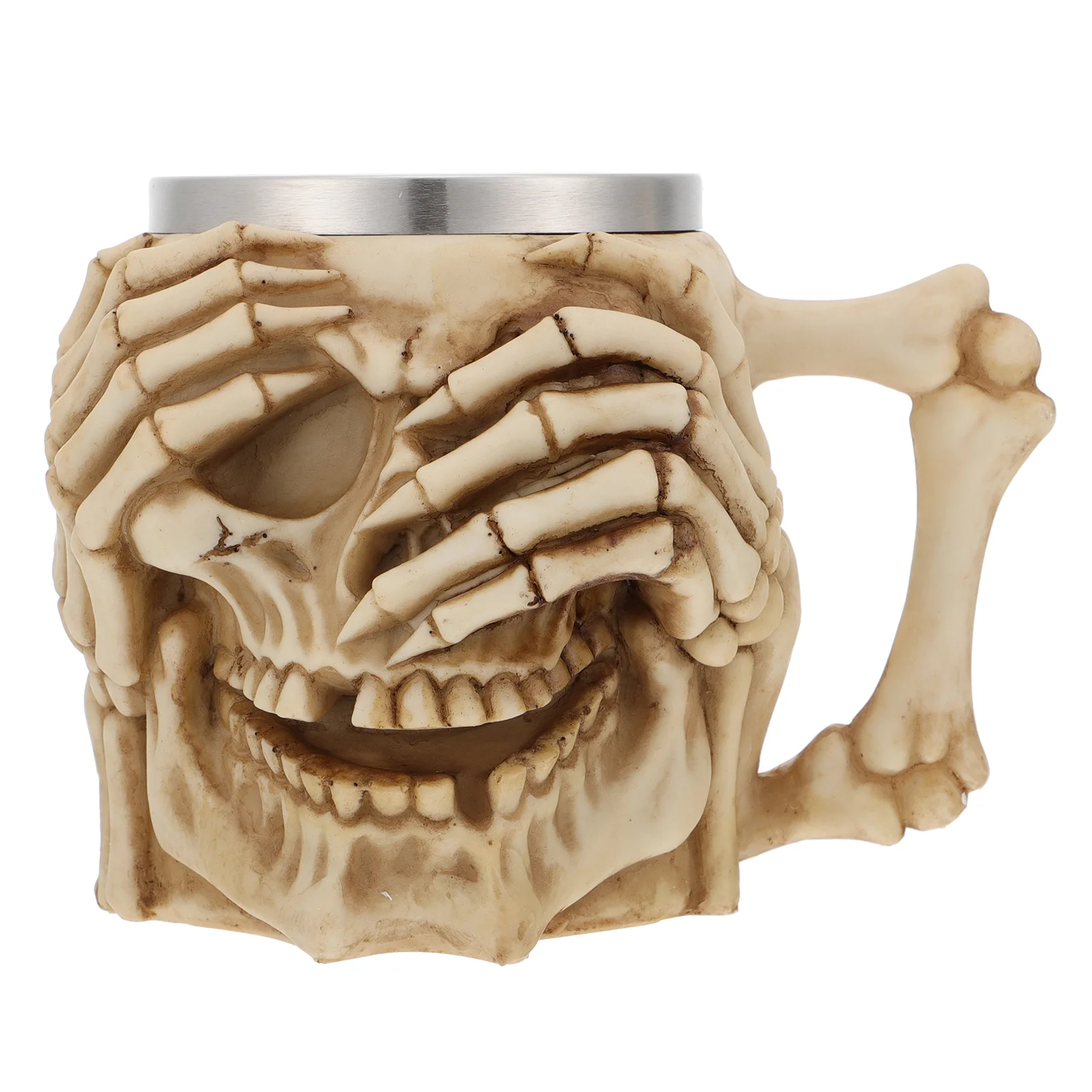Halloween Skull Shape Cup With Handle Resin Stainless Steel Mug Party Gift Home Kitchen Drinkware
Halloween Skull Shape Cup With Handle Resin Stainless Steel Mug Party Gift Home Kitchen Drinkware