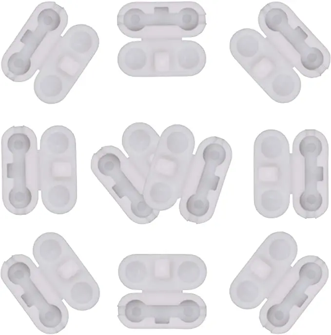 White Plastic Chain Connector for Beaded Chain for Roller Shades and Vertical Blinds (pack of 10) (chain not included)
White Plastic Chain Connector for Beaded Chain for Roller Shades and Vertical Blinds (pack of 10) (chain not included)