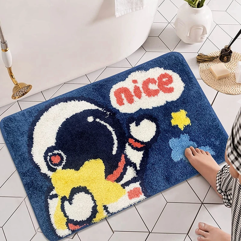Inyahome Cute Bathroom Rugs Mats Non-Slip Extra Soft Microfiber Washable Water Absorbent Shower Toilet Bath Carpet Mats for Kids
Inyahome Cute Bathroom Rugs Mats Non-Slip Extra Soft Microfiber Washable Water Absorbent Shower Toilet Bath Carpet Mats for Kids