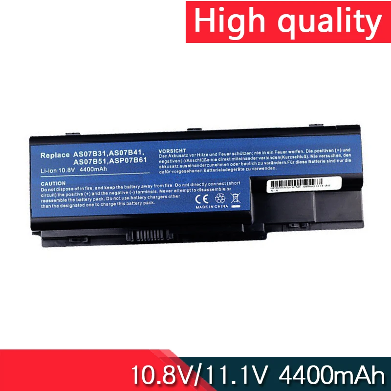 

NEW AS07B31 AS07B41 AS07B51 AS07B61 Laptop Battery For ACER Aspire 5220 5220G 5530 5530G 5535 5710 5710G 5710Z 5710ZG 5715Z 5720