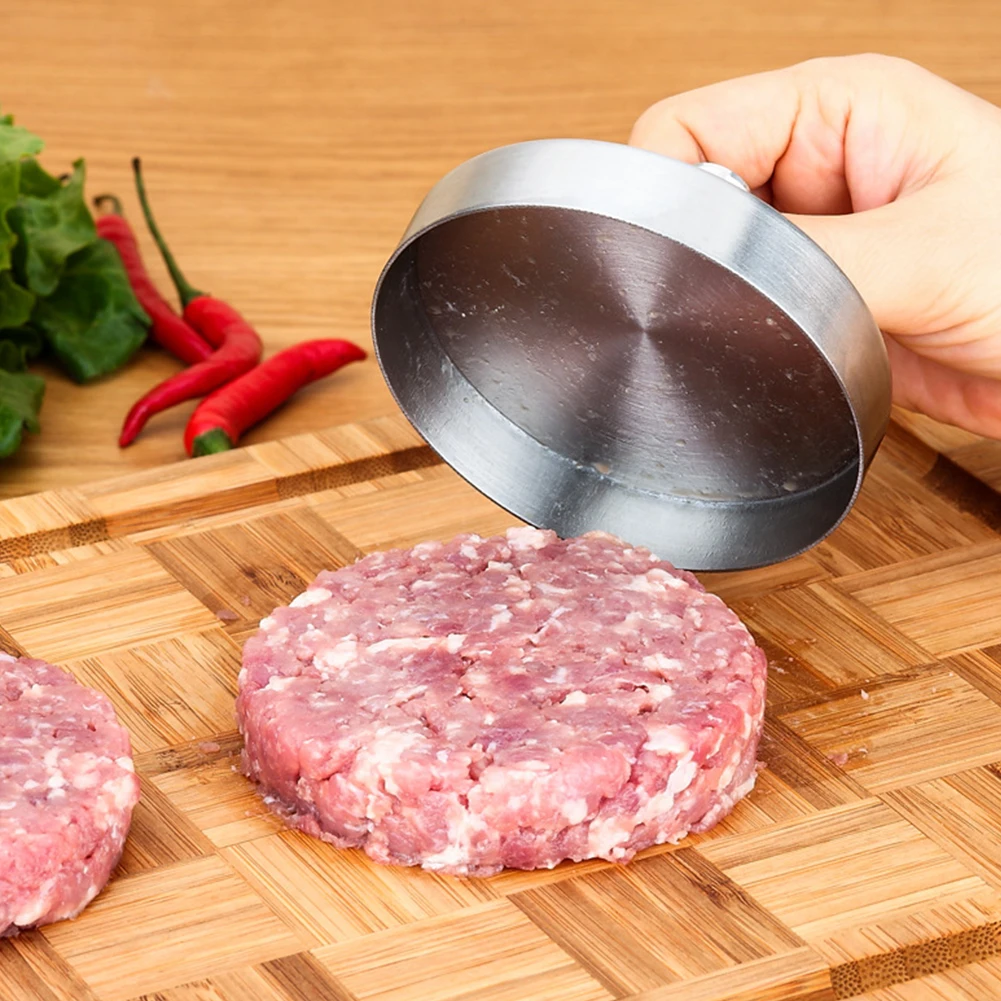 7/9.5/12cm Stainless Steel Round Hamburger Meat Press Making Molds Burger Smasher Press Kitchen Supplies
7/9.5/12cm Stainless Steel Round Hamburger Meat Press Making Molds Burger Smasher Press Kitchen Supplies