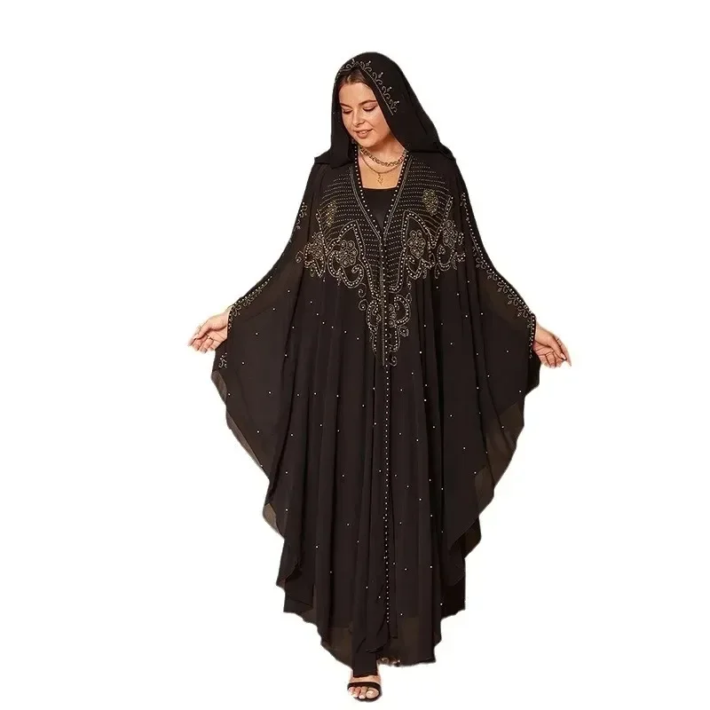 2024 Abayas for Women Dubai Luxury Black Blue Chiffon Boubou Muslim Fashion Dress Caftan Wedding Party Occasions Cardigan Muslim
2024 Abayas for Women Dubai Luxury Black Blue Chiffon Boubou Muslim Fashion Dress Caftan Wedding Party Occasions Cardigan Muslim