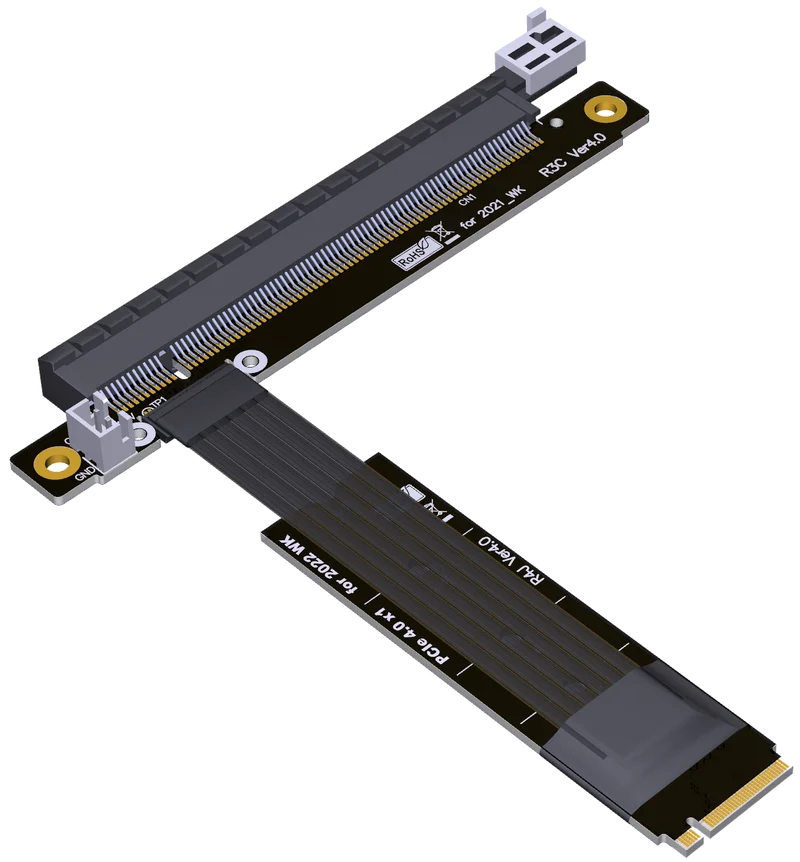 

Кабель-удлинитель M.2 NVMe в Pcie X16 4,0 NVME M KEY, кабель для преобразования материнской платы M2 SSD MKEY, интерфейс к адаптеру графической карты X16