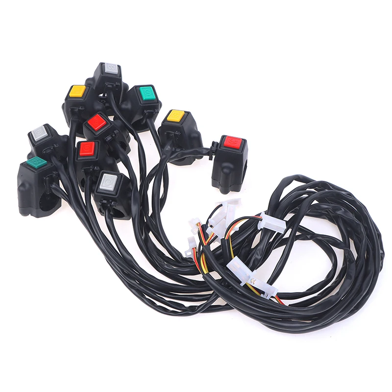 Durable ATV Motorcycle Dual Sport Quad Start Horn Kill Off Stop Switch Button Motorbike Accessories Control Handle Switches
Durable ATV Motorcycle Dual Sport Quad Start Horn Kill Off Stop Switch Button Motorbike Accessories Control Handle Switches