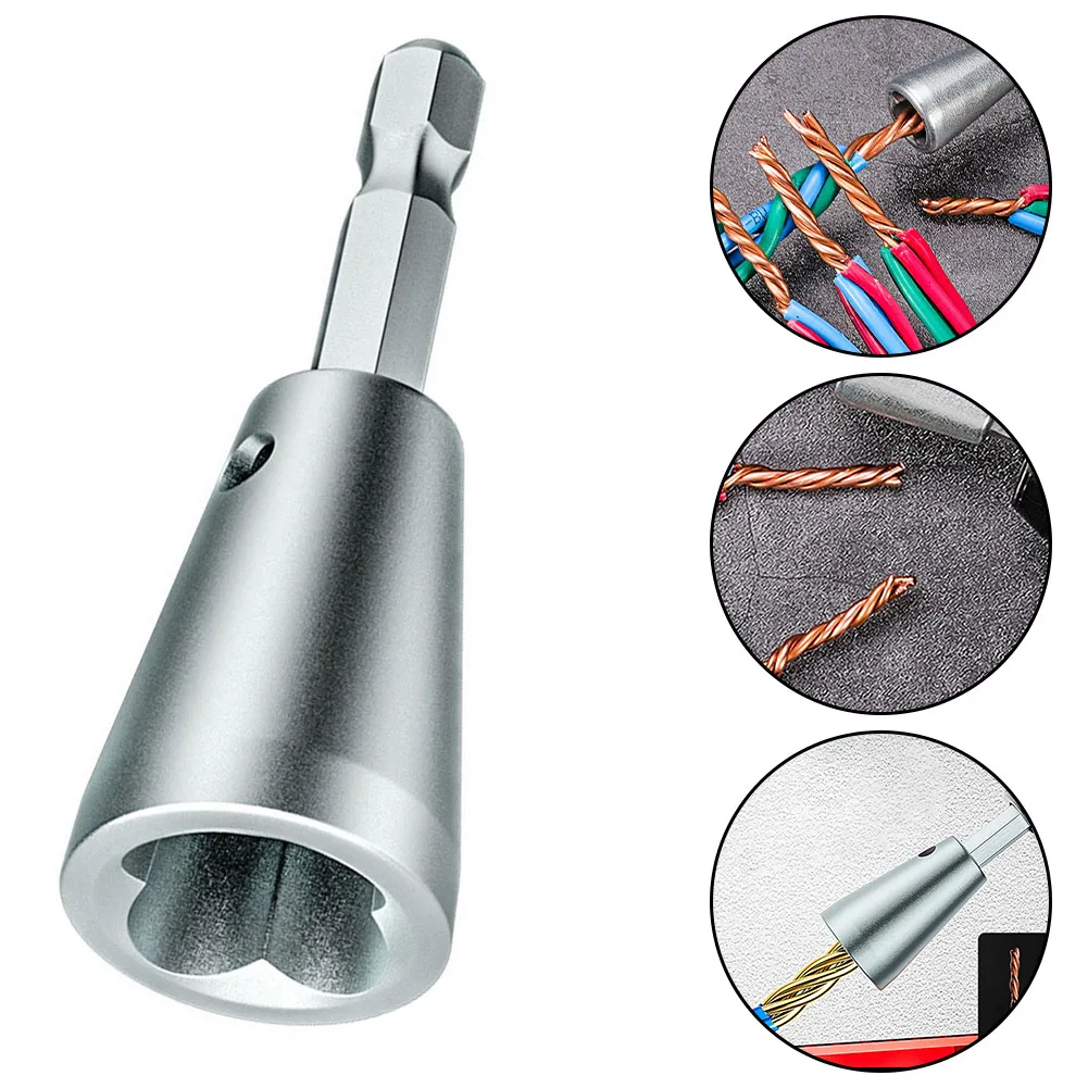 New Electrician’s Fast Automatic Paralleling Device Wire Twisting Tool Cable Quick Stripping Stranded Wire Tool
New Electrician’s Fast Automatic Paralleling Device Wire Twisting Tool Cable Quick Stripping Stranded Wire Tool