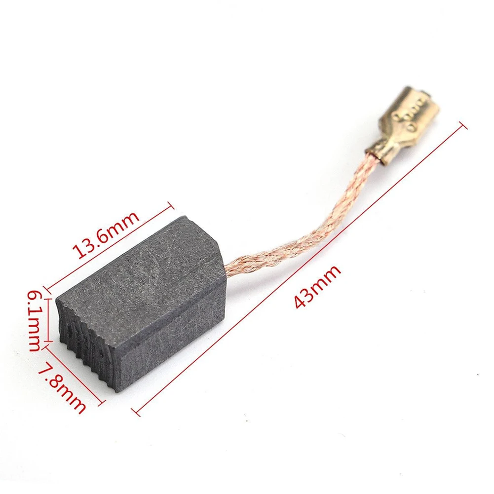 40Pcs 6mm*8mm*14mm Motor Carbon Brushes Set For Electric Drill Angle Grinder Power Tool For Electric Hammer/Drill Carbon Brushes
40Pcs 6mm*8mm*14mm Motor Carbon Brushes Set For Electric Drill Angle Grinder Power Tool For Electric Hammer/Drill Carbon Brushes