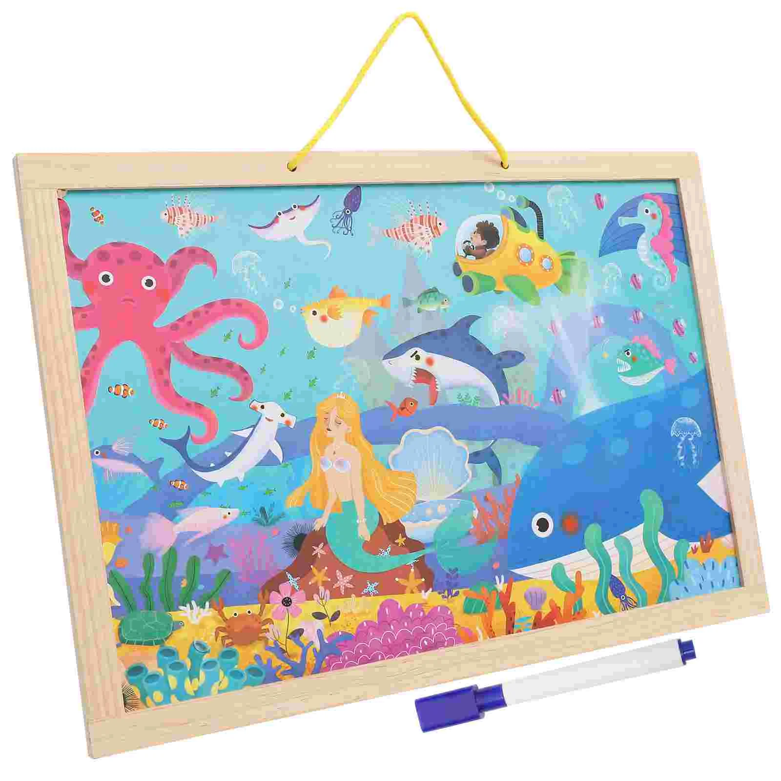 Toys for Toddlers Children Wooden Puzzle Educational Cartoon DIY Drawing Board Kids Plaything
Toys for Toddlers Children Wooden Puzzle Educational Cartoon DIY Drawing Board Kids Plaything