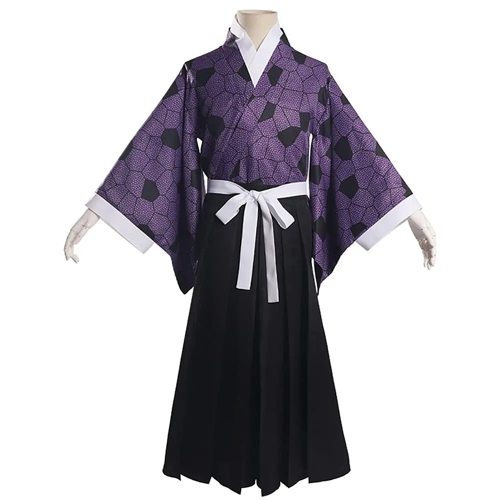 

Cosplay costume Kochou costume role-playing purple kimono costume uniform costume role-playing set