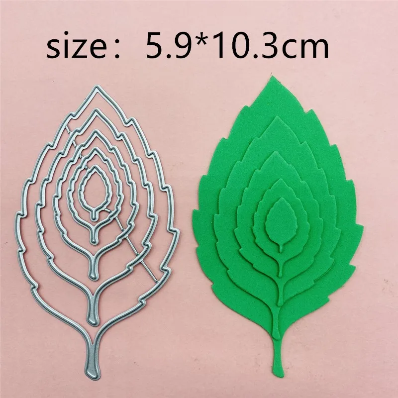 5Pcs Leaf Metal Cut Dies Stencils for Scrapbooking Stamp/Photo Album Decorative Embossing DIY Paper Cards
5Pcs Leaf Metal Cut Dies Stencils for Scrapbooking Stamp/Photo Album Decorative Embossing DIY Paper Cards